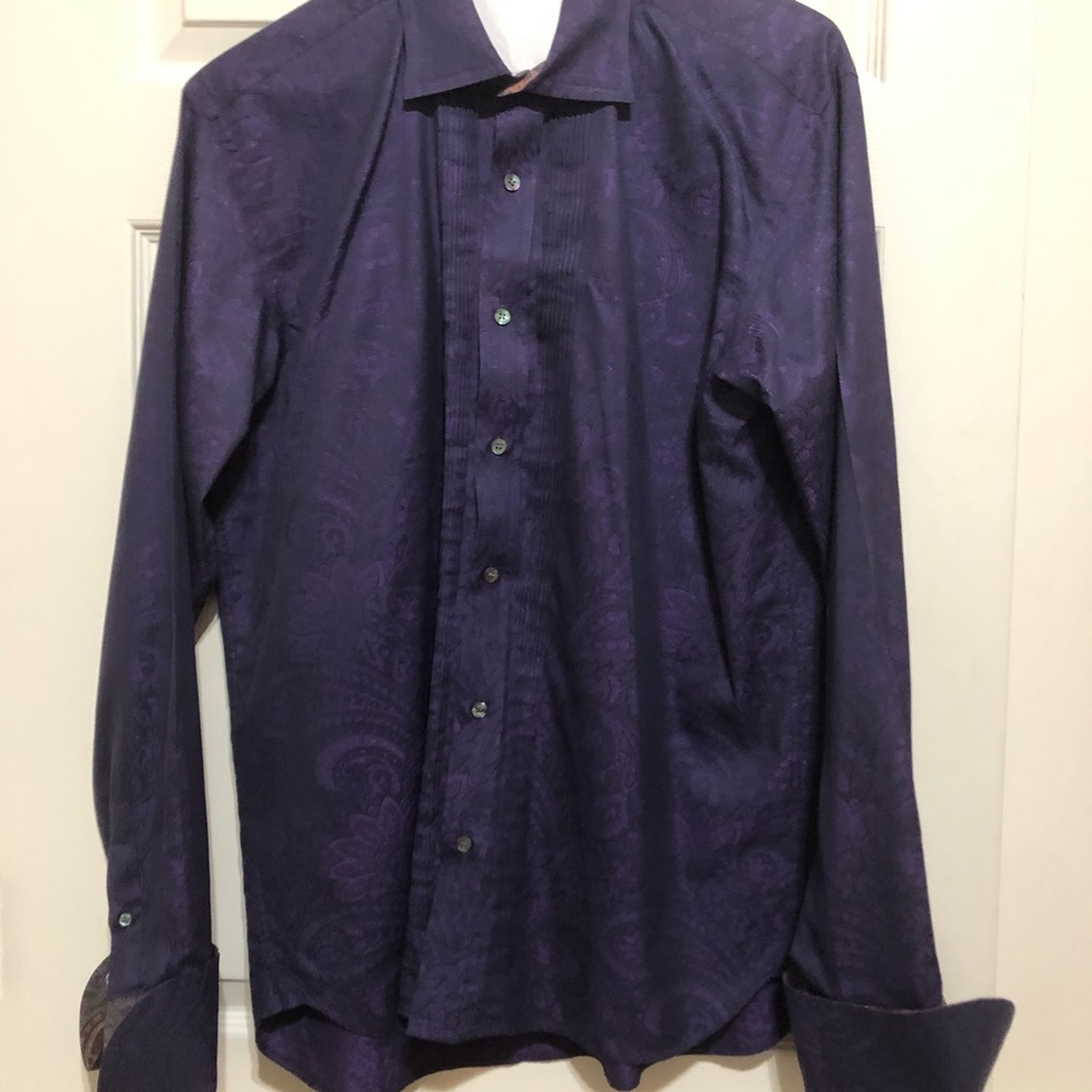 Men’s Ted Baker Cufflink Dress Shirt